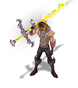Dissonance of Pentakill Viego Citrine chroma