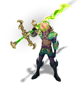 Dissonance of Pentakill Viego Emerald chroma