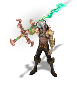Dissonance of Pentakill Viego Sandstone chroma
