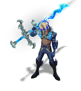 Dissonance of Pentakill Viego Sapphire chroma