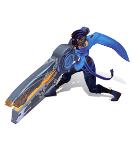 True Damage Senna Sapphire chroma