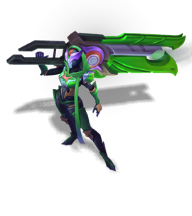 Masked Justice Senna Emerald chroma