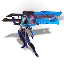 Masked Justice Senna Sapphire chroma