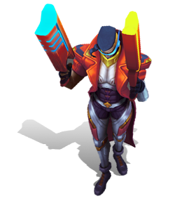 Demacia Vice Lucian Ruby chroma