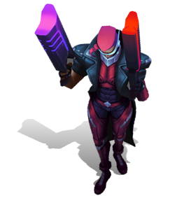 Demacia Vice Lucian Obsidian chroma