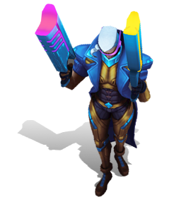 Demacia Vice Lucian Sapphire chroma