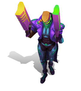 Demacia Vice Lucian Amethyst chroma
