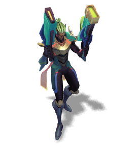 Strike Paladin Lucian Turquoise chroma