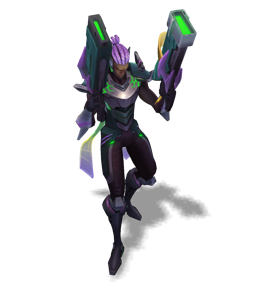 Strike Paladin Lucian Obsidian chroma