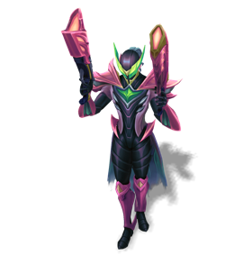 Masked Justice Lucian Rose Quartz chroma