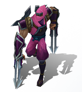 Shockblade Zed Rose Quartz chroma