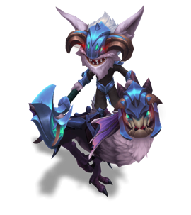 Marauder Kled Sapphire chroma