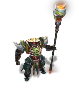 Mecha Kingdoms Jax Peridot chroma