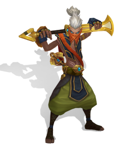 Sandstorm Ekko Peridot chroma