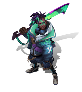 True Damage Ekko Turquoise chroma