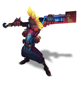 Pulsefire Ekko Ruby chroma