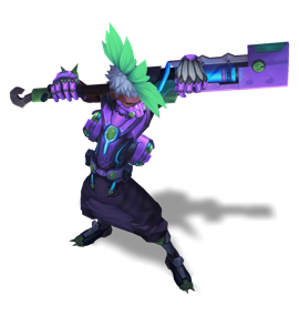 Pulsefire Ekko Amethyst chroma