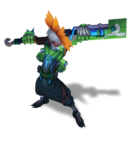 Pulsefire Ekko Emerald chroma