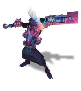 Pulsefire Ekko Rose Quartz chroma