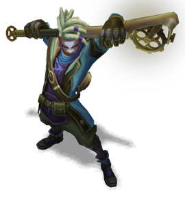 Arcane Firelight Ekko Turquoise chroma