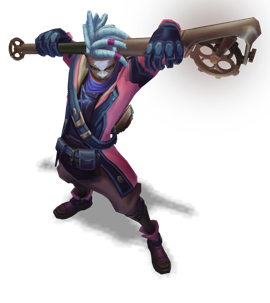 Arcane Firelight Ekko Rose Quartz chroma