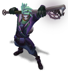 Arcane Firelight Ekko Tanzanite chroma