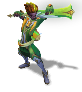 Star Guardian Ekko Emerald chroma
