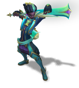 Star Guardian Ekko Turquoise chroma