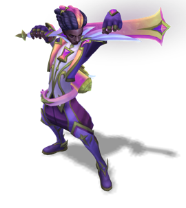 Star Guardian Ekko Tanzanite chroma