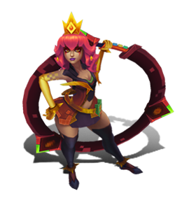 Battle Boss Qiyana Ruby chroma