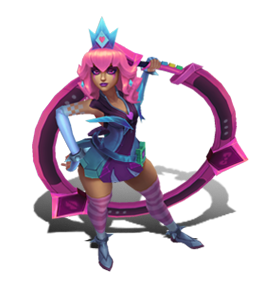 Battle Boss Qiyana Rose Quartz chroma