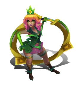 Battle Boss Qiyana Catseye chroma