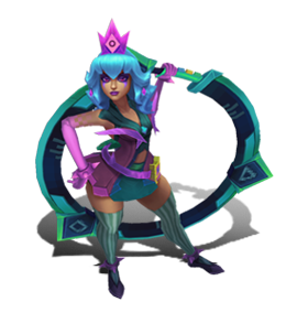 Battle Boss Qiyana Turquoise chroma