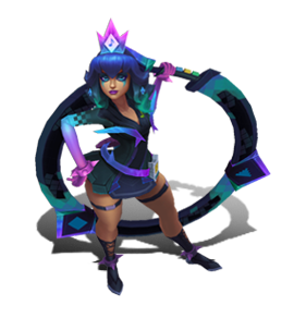 Battle Boss Qiyana Obsidian chroma