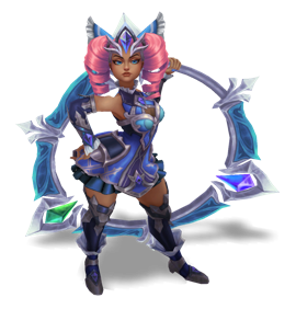 Battle Queen Qiyana Sapphire chroma