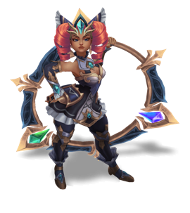 Battle Queen Qiyana Obsidian chroma