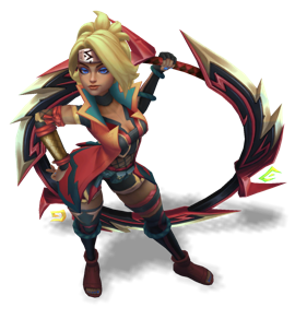 Shockblade Qiyana Ruby chroma