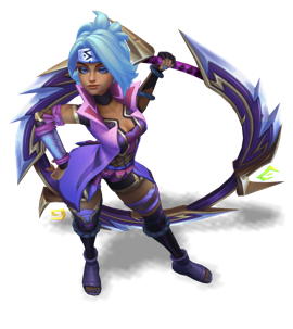 Shockblade Qiyana Amethyst chroma