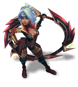 Shockblade Qiyana Obsidian chroma
