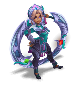 Lunar Empress Qiyana Turquoise chroma