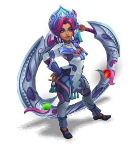 Lunar Empress Qiyana Pearl chroma