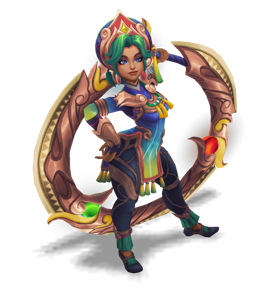 Lunar Empress Qiyana Resplendent chroma