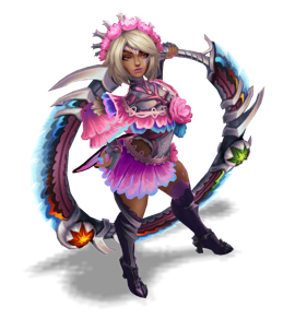 La Ilusión Qiyana Rose Quartz chroma