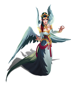 Majestic Empress Morgana Heavenly Crane chroma
