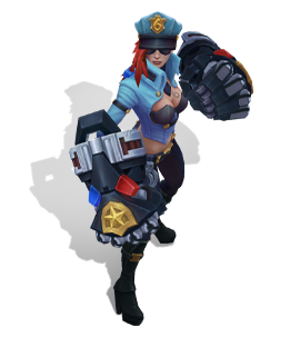 Officer Vi Aquamarine chroma