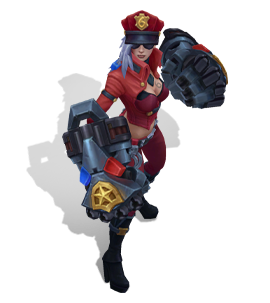 Officer Vi Ruby chroma