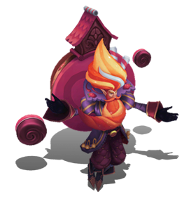 Sugar Rush Zilean Ruby chroma