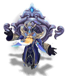 Winterblessed Zilean Sapphire chroma