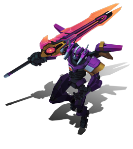 Mecha Aatrox Tanzanite chroma