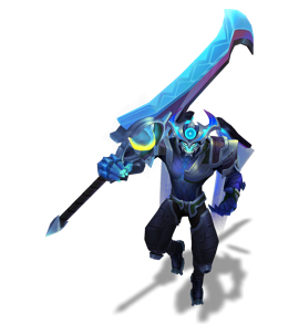 Odyssey Aatrox Sapphire chroma